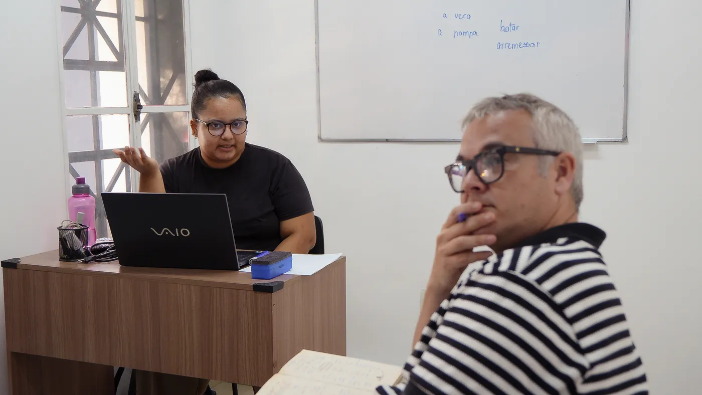 Sala de aula Fala Aí Rio
